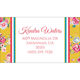 Tea Rose Luggage Tags Image 2 of 3